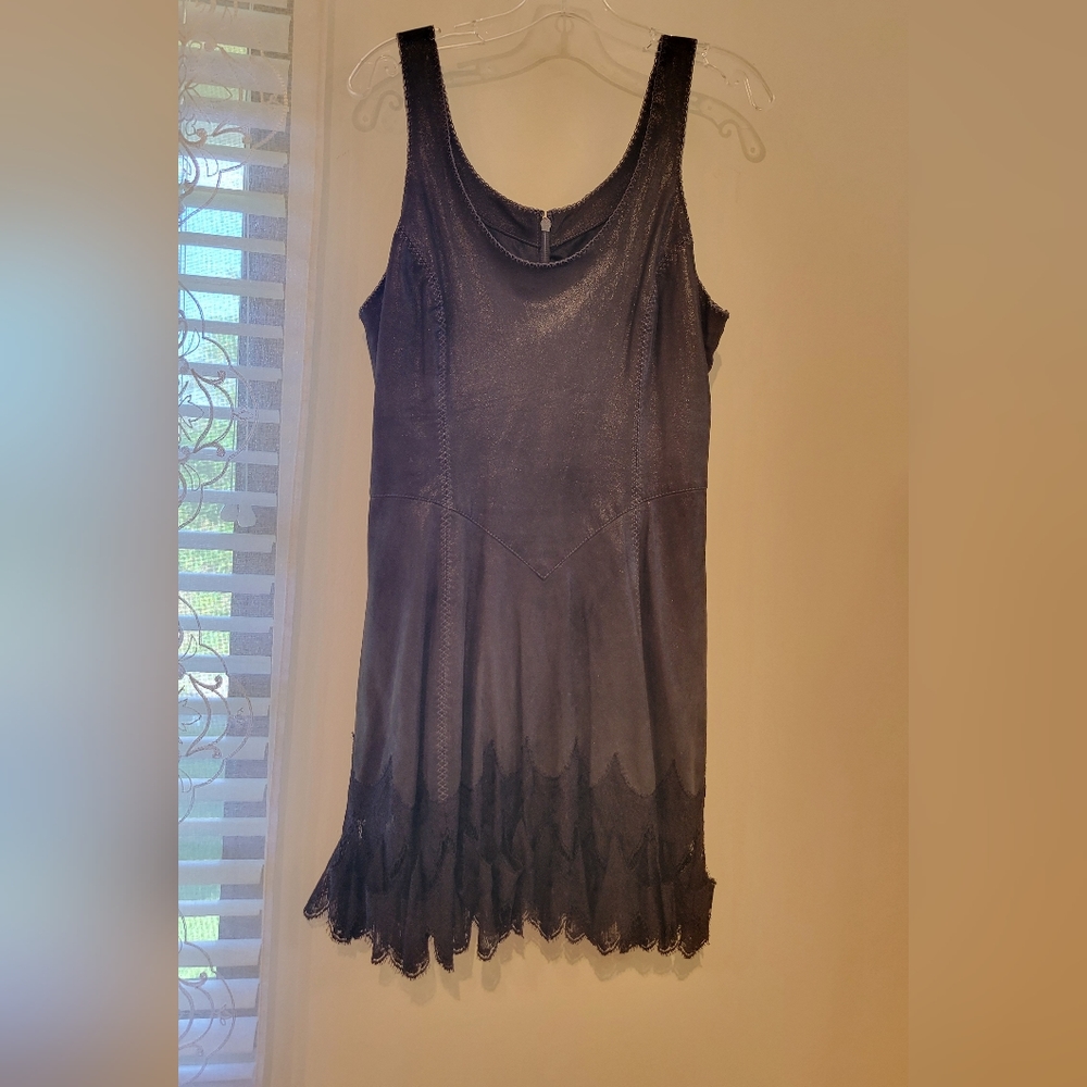 Adam Jones Paris Couture Sued dress - Picture 12 of 14